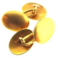 18ct gold cufflinks for sale