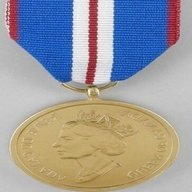 queens golden jubilee police medal for sale