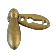 keyhole cover brass for sale