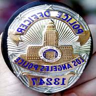 los angeles police badge for sale