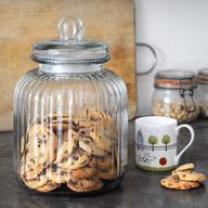 glass biscuit jars for sale