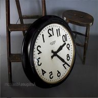 antique factory clock for sale