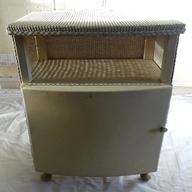 lloyd loom bedside cabinet for sale