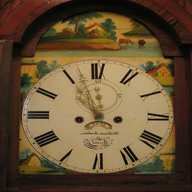 grandfather clock face for sale