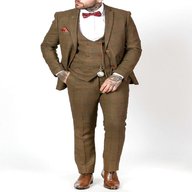 3 piece tweed suit mens for sale