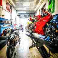 motorcycle garage for sale