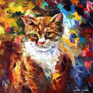 cat paintings for sale