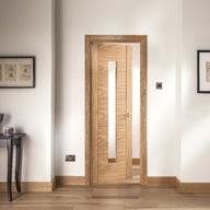 oak internal door glazed for sale