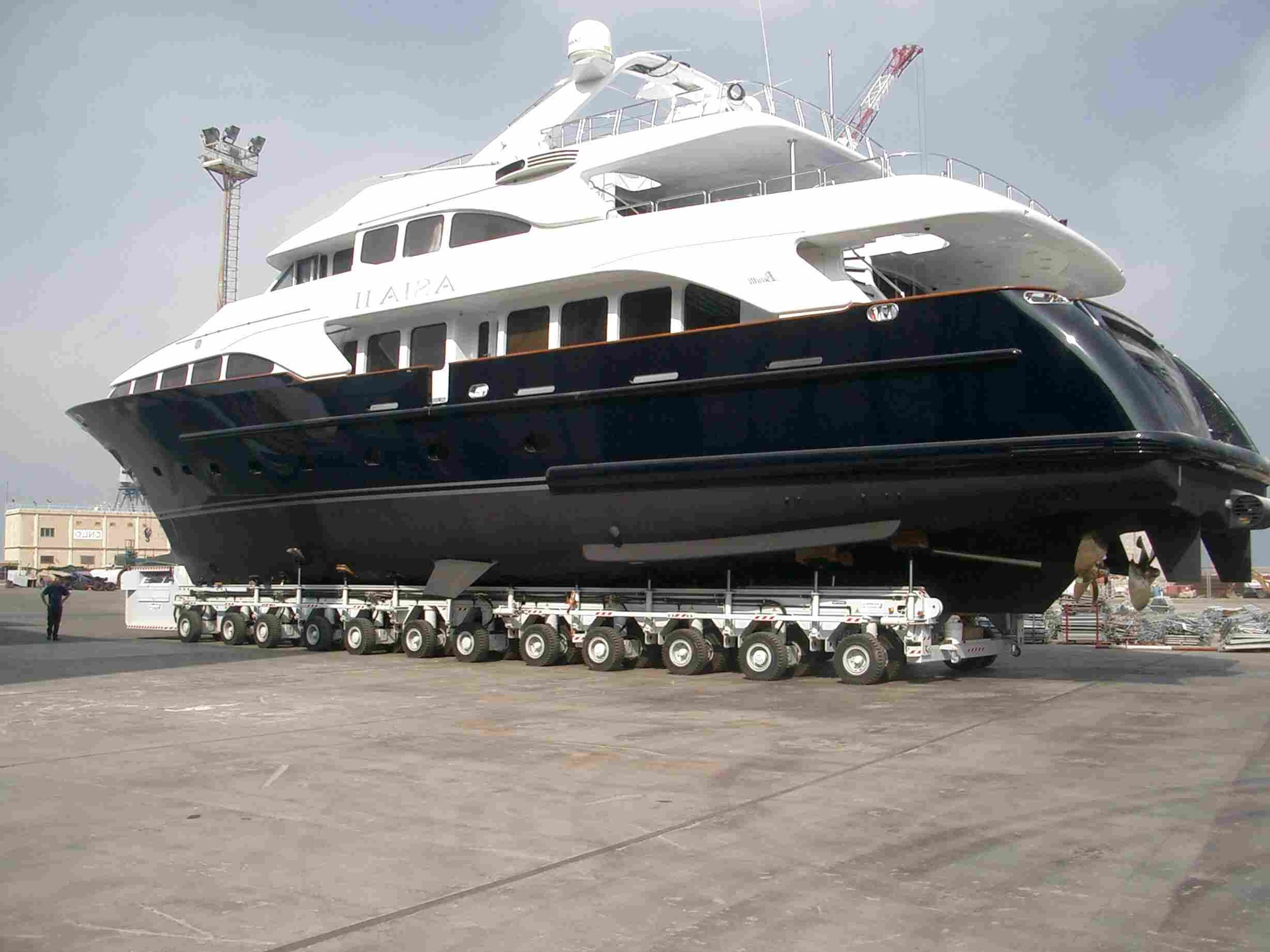 yacht with trailer for sale