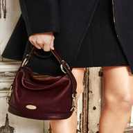 oxblood mulberry handbag for sale