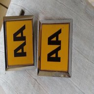 square aa badge for sale