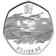 olympic 50p coin swimming for sale