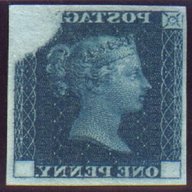 penny blue stamp for sale
