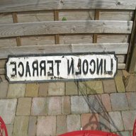 cast iron street signs for sale