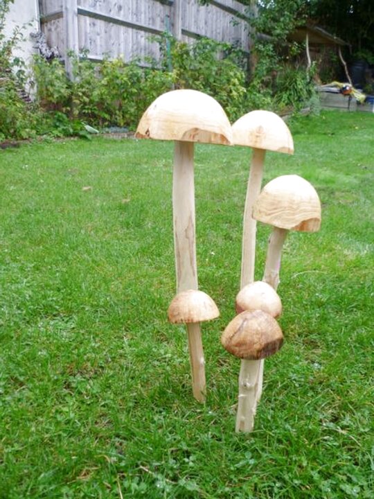 Wooden Garden Mushrooms For Sale In Uk View 69 Bargains