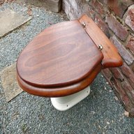 mahogany toilet seat for sale