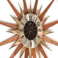 starburst wall clock for sale