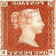 penny red stamps for sale
