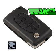 peugeot replacement key fob for sale