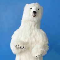 light polar bear christmas for sale