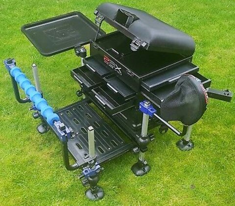 Sold - Preston Absolute 36 Feeder Fishing Chair + accessories