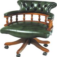 leather captains chair for sale