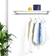 wall mounted clothes rail for sale