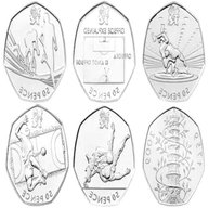 olympic 50 pence coins for sale