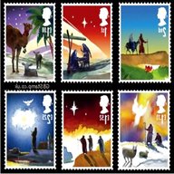 christmas postage stamps for sale