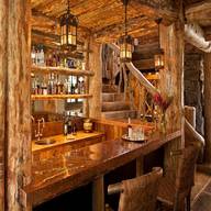 rustic home bar for sale