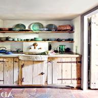 rustic kitchen units for sale