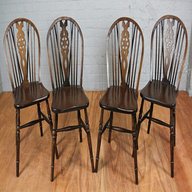 oak wheelback chairs for sale