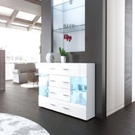 white gloss sideboards for sale