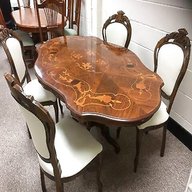 italian inlaid dining table for sale