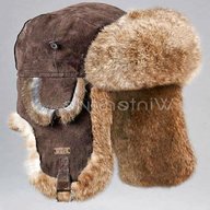 rabbit fur trapper hat for sale