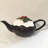 christmas tea pot pudding for sale