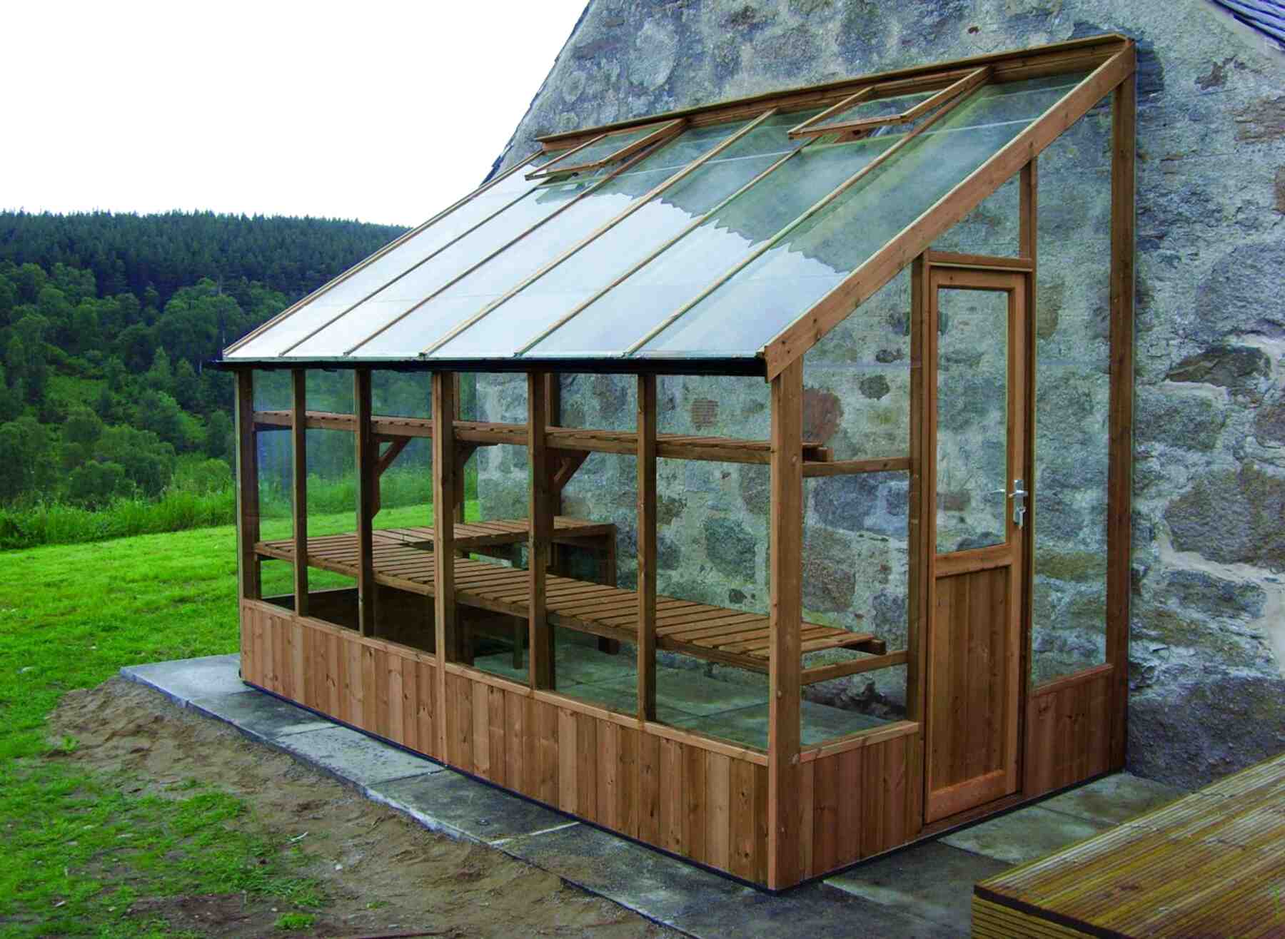 Lean to greenhouses for sale