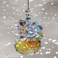 swarovski crystal sun catcher for sale