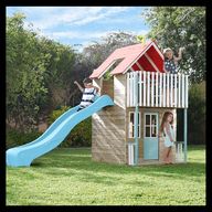 wooden playhouse slide for sale