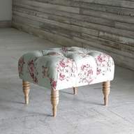 shabby chic ottoman for sale