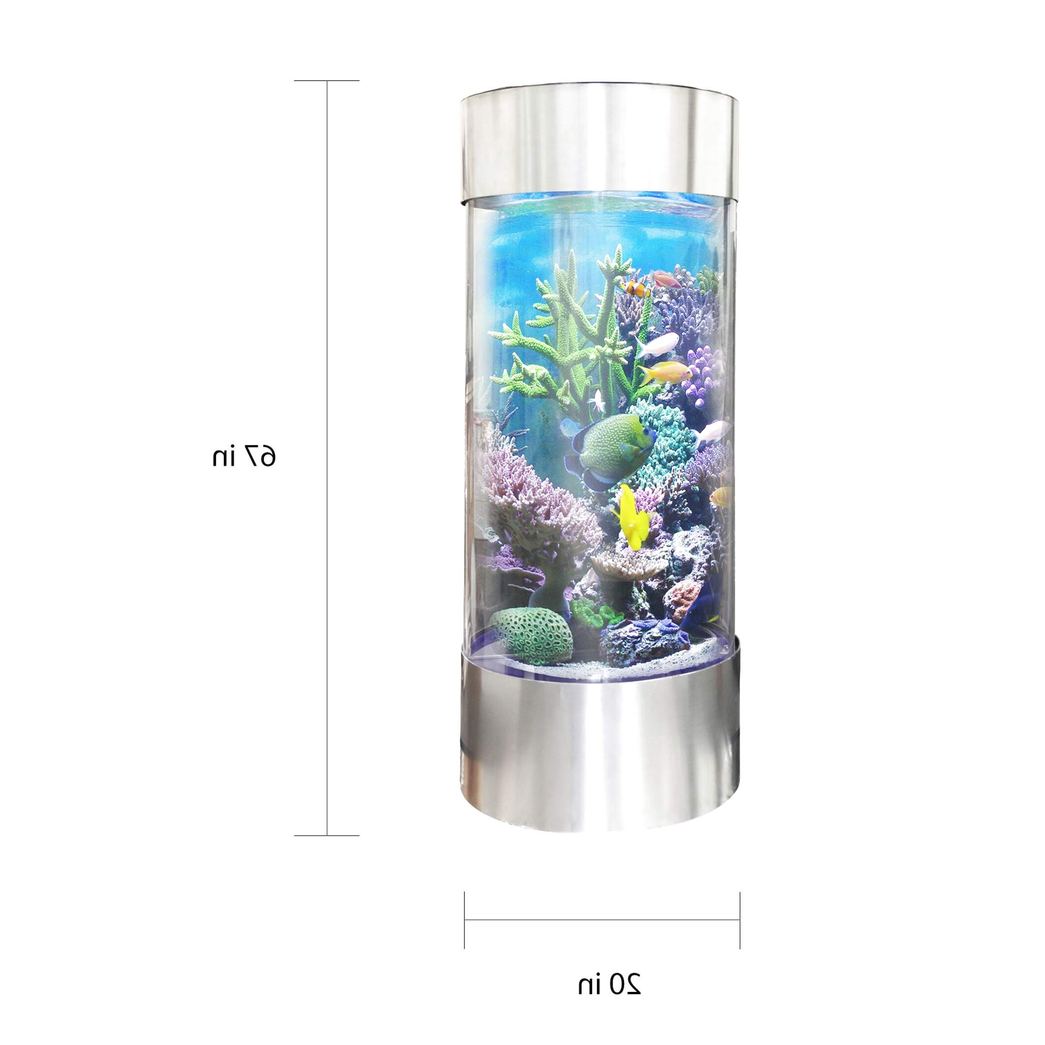 Cylinder Fish Tank for sale in UK View 60 bargains