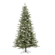 frosted christmas trees for sale