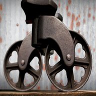 antique industrial casters for sale