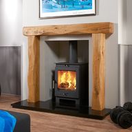 rustic fire surround for sale