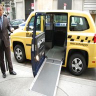 wheelchair accessible taxi for sale