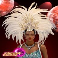showgirl headdress for sale