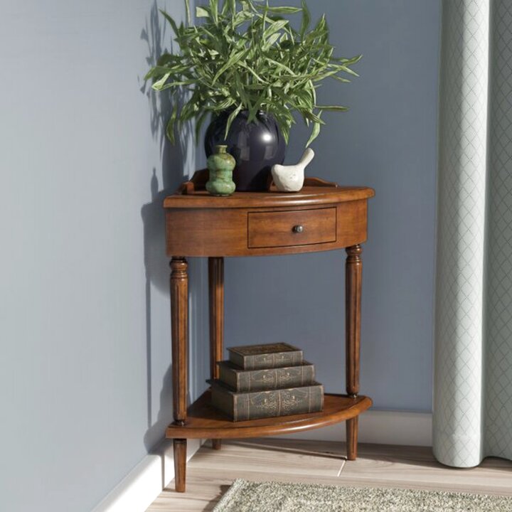 Corner Table For In Uk 101 Used, Wilfredo Corner End Table With Storage