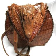 vintage crocodile skin bag for sale