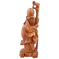 chinese wooden figures for sale