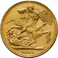 1890 gold sovereign for sale